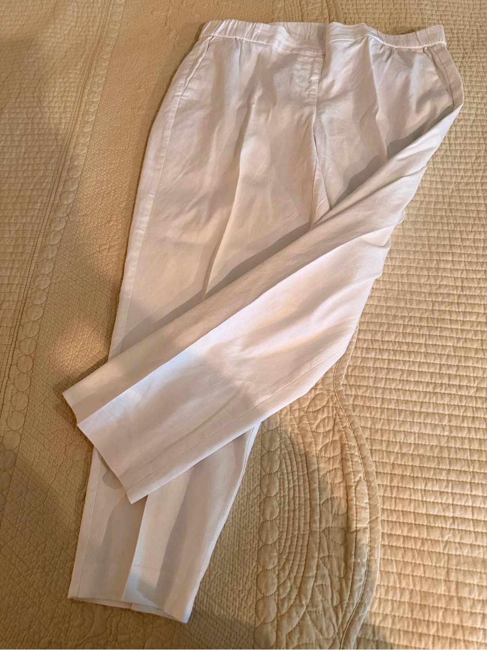 J Jill Petite Cotton/Spandex Ankle Slacks
